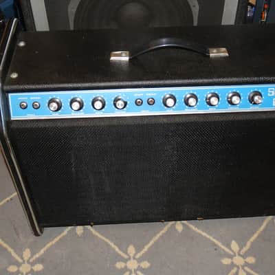 GBX Super Bug early 70's 2 Ch. Reverb 2X12 Combo- All Original Works great image 1