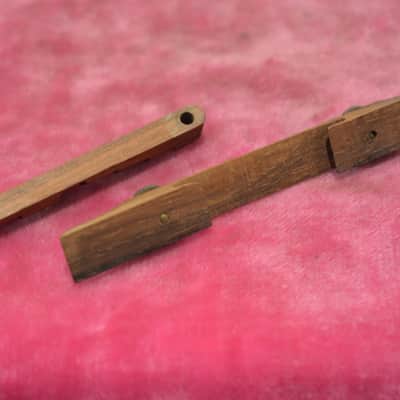 Vintage 1950's Gibson Rosewood Archtop Bridge and Base - L-5ces, Super 400, Es-175 1960's image 8