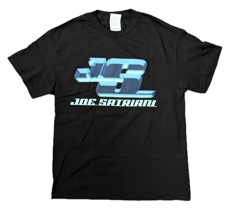 Vintage JOE SATRIANI 2002 Tour T-Shirt Men's (L) Black - 2000s Collectable, New Old Stock image 1