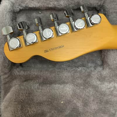Fender American Professional II Telecaster with Rosewood Fretboard 2020 - Present - Mystic Surf Green image 3