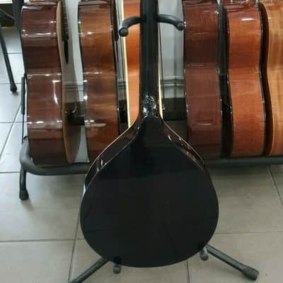 HORA M1087 octave mandolin with EQ, short scale irish bouzouki, solid wood, NEW, antique black image 2