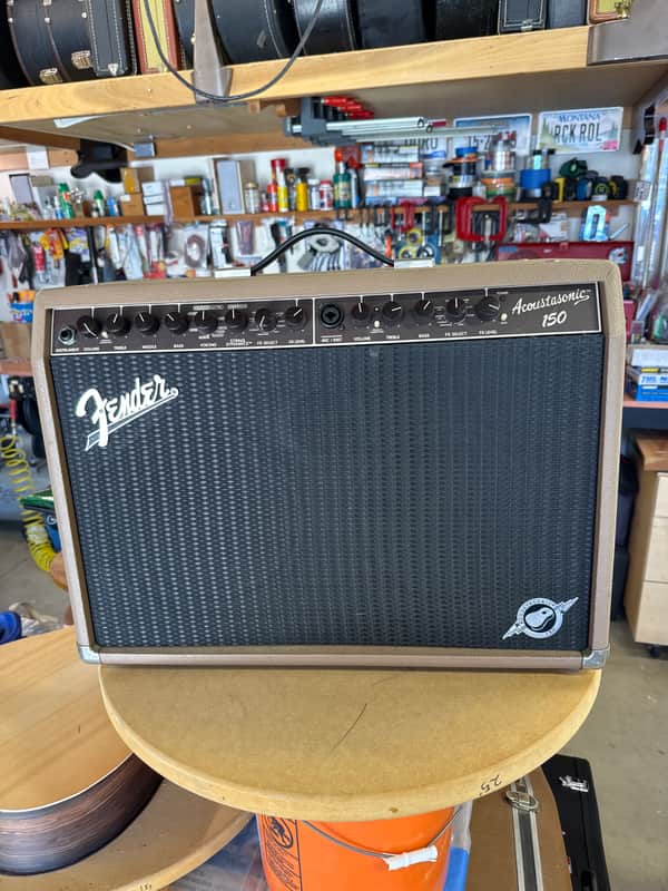 Fender Acoustasonic 150 2-Channel 150-Watt 2x8" Acoustic Guitar Amp 2011 - 2016 - Brown image 1