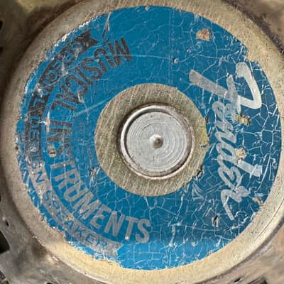 Vintage Oxford Fender P4474-2 1970s - 8ohm guitar speaker tested in good working order image 3