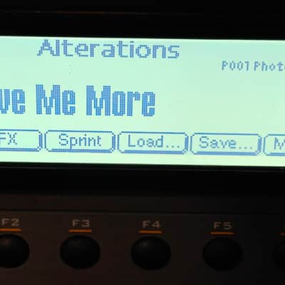 E-MU ESYNTH SAMPLER WORKSTATION SOUND MODULE WITH SEQUENCER, FACTORY SOUNDS, DEMOS AND OPTIONS INSTALLED, SPECIALLY CONFIGURED WITH HDD BY EMU image 4