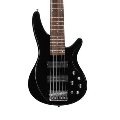 Cort GB75-WBL Active 5-String Electric Bass Hipshot Tuners Jazz-MM