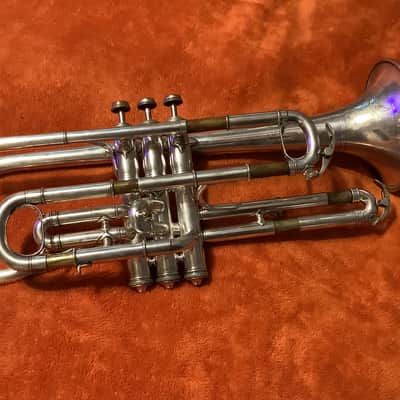 Conn New Invention Cornet 1912 - Silver Plated image 9
