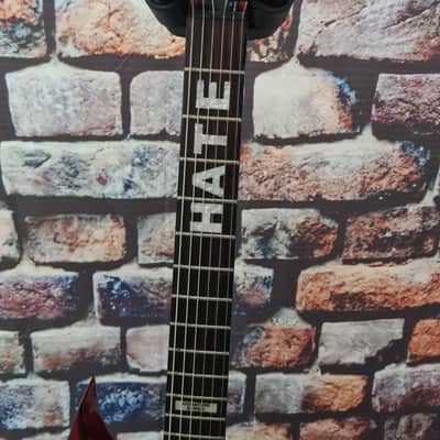 B.C. Rich Mick Thomson "7" Signature NJ Red *RARE* + EMG 81/85 + Hardcase image 5