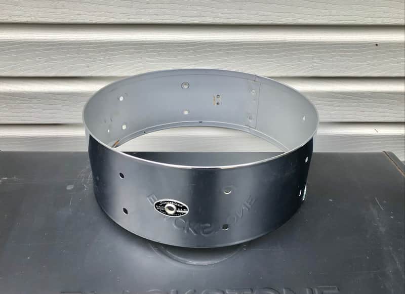 Vintage 70s Slingerland 14x5 Festival Model Snare Drum Shell, Niles, Illinois Badge image 1