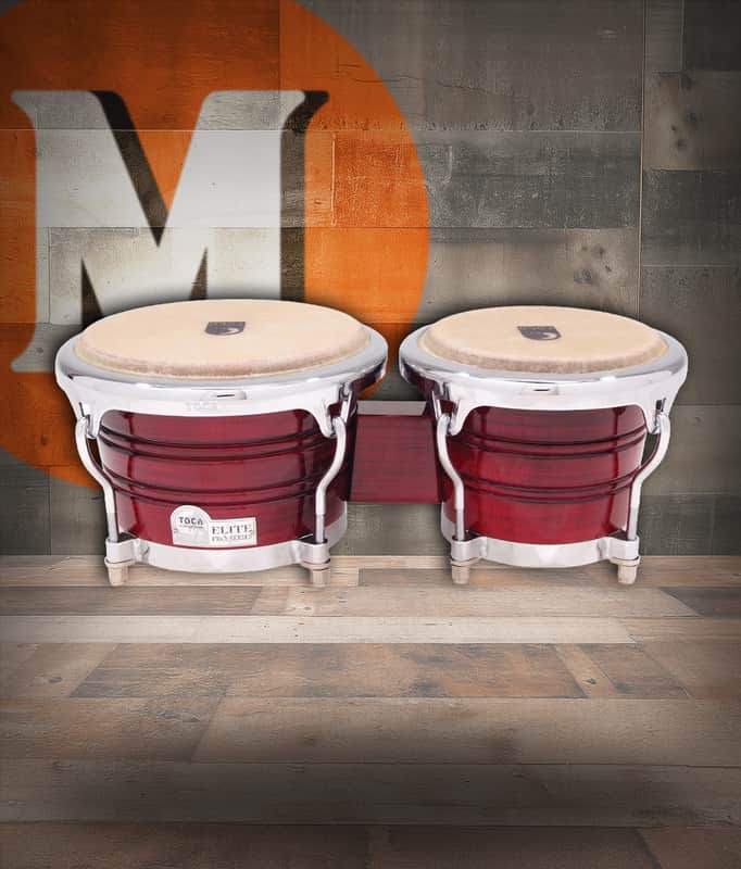 Toca Elite Pro Bongos - Crimson Fade (3170CF)