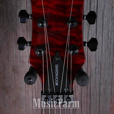 BC Rich Mockingbird STC Transparent Red Electric Guitar | Reverb
