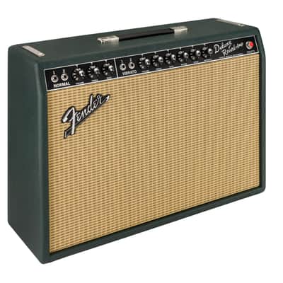 Fender FSR 65 Deluxe Reverb British Racing Green - Tube Amp image 5