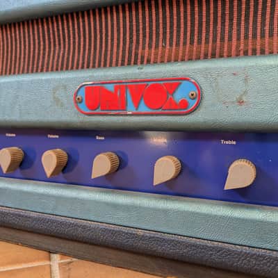 Vintage '60s-'70s Univox U-1246 Guitar/Bass Tube Amp image 2