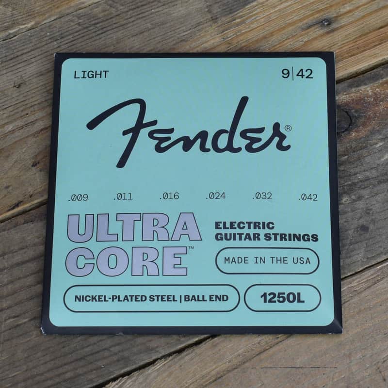 Fender Ultracore Guitar Strings- Nickel Plated Steel- Bullet End- 4250L Gauges .009-.042 image 1