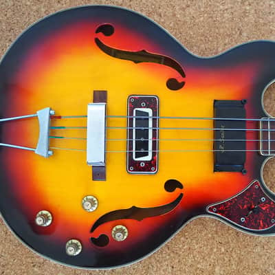 1975 Aria Diamond Bass | Sunburst | Vintage Japan image 3