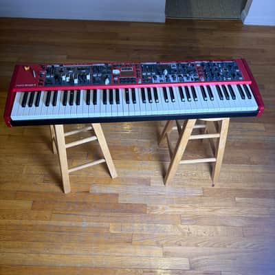 Nord Stage 4 SW73 Compact 73-Key Semi-Weighted Digital Piano 2023 - Present - Red