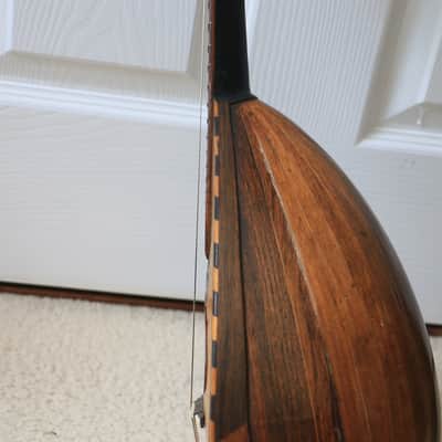 ANTIQUE BOWLBACK MANDOLIN ITALY NAPOLI ‘FRANCESCO PERRETTI AND FIGLI’ FOUNDED IN 1840 ITALIAN MUSICAL INSTRUMENT MAKERS image 11