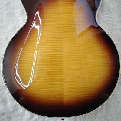 Gretsch Broadkaster JR LX Figured CB Electric Guitar w/Case, Caramel Dawn image 7