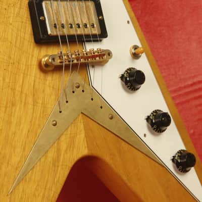 2021 Gibson Collector's Edition 1958 Flying V + Explorer set Korina Murphy Lab PROTOTYPE image 5