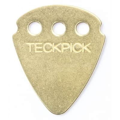 JIM DUNLOP 467RBRS Teckpick Aluminium brass 08mm Plektrum (Stück) image 1
