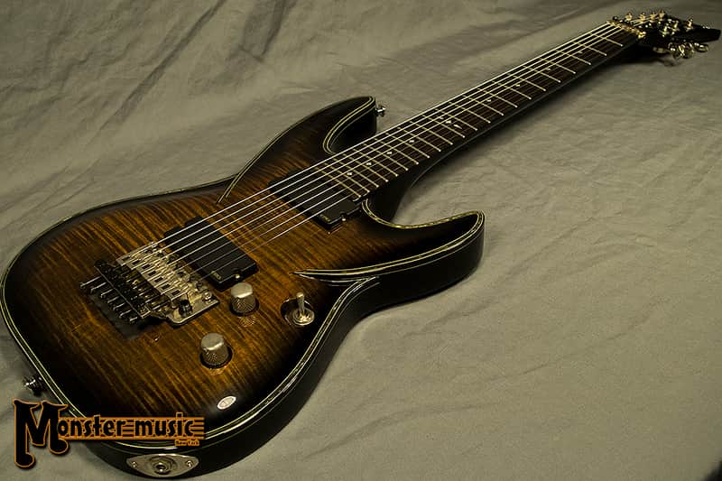 DBZ Guitars Barchetta Eminent FR 7 string 2010 Trans Black/ Trans