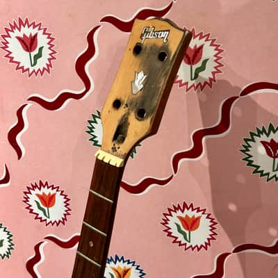 1966 Gibson EB-2 Bass Project Husk - Natural Finish image 2