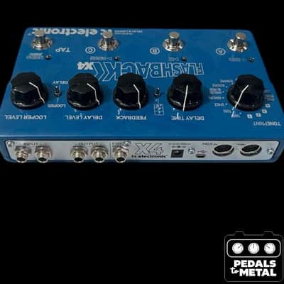 TC Electronic Flashback X4 Delay & Looper 2011 - 2019 - Blue - X18314 image 4