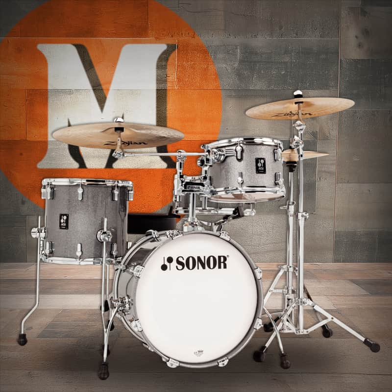 Sonor AQ2 Maple Bop 4 Piece Shell Pack - Titanium Quartz (AQ2-BOPWMCTQZ) image 1