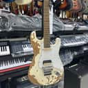 Charvel Henrik Danhage Limited Edition Signature Pro-Mod So-Cal Style 1 HS FR M, White Relic 2023 - White Relic