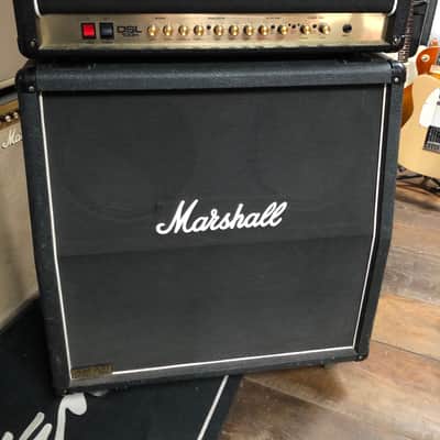 Stack avec Tête Marshall DSL100HR 2 canaux 100 Watts à lampe + Baffle 4x12 Lead 1960 image 2