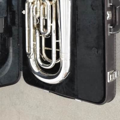 Yamaha YEP-642SII Neo Compensating Euphonium 2010s - Silver-Plated image 1