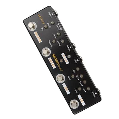 5-In-1 Guitar Multi-Effect Pedal Distortion Delay Reverb Overdrive Effect Pedal FX Loop image 2