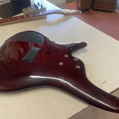 Ibanez Gr105eqm 1P-02 bass body with hardware - 2 tone burst image 5