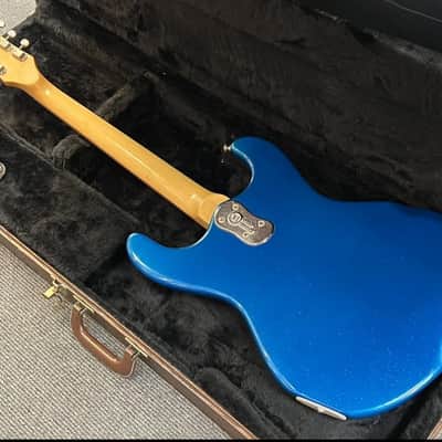 Mosrite The Nokie 1992 - Blue sparkle image 5