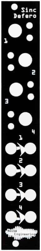 NOISE ENGINEERING SINC DEFERO BLACK : DISCONTINUED : USED : [DETROIT MODULAR] image 1