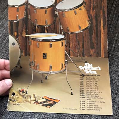 Sonor Catalog 1978? image 1