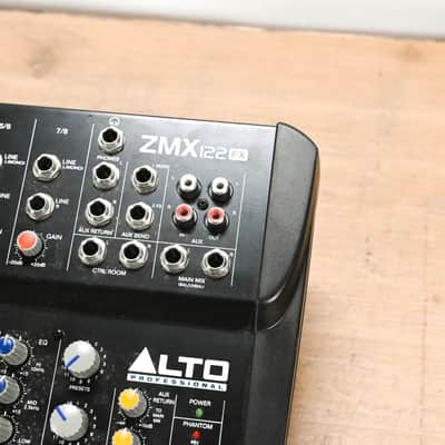Alto Zephyr Series ZMX122FX 8-Channel Compact Mixer w/ Effects (NO PSU) CG0110R image 5