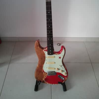 MIJ 1993 Fender Squier '60s Stratocaster (Made in Japan Strat - Torino Red) image 1