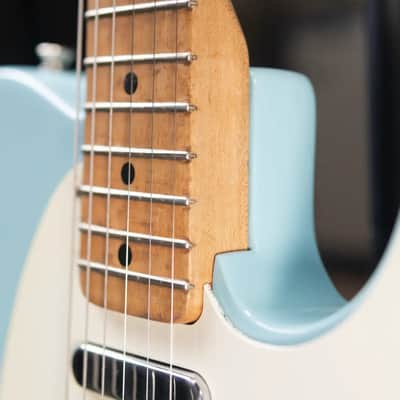 Fender 1969 Telecaster Electric Guitar Refinished Blue with Hardshell Case - Used image 12