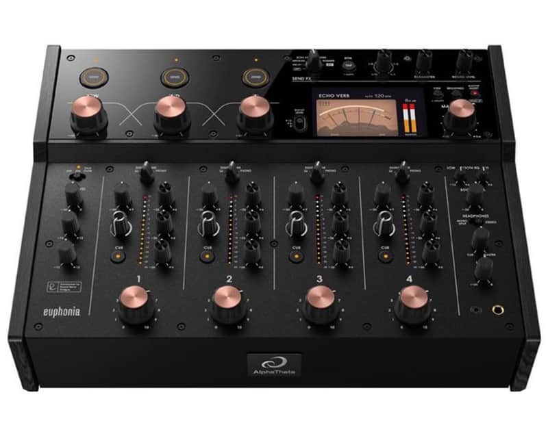 AlphaTheta Euphonia 4-Channel DJ Mixer Rotary  As new image 1