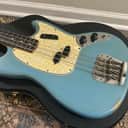 Vintage Fender Mustang Bass 1966  Daphne Blue RARE First Run pre “Mustang Bass” HSC