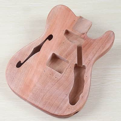 Unfinished Okoume Tele Styel Guitar Body DIY Project image 2