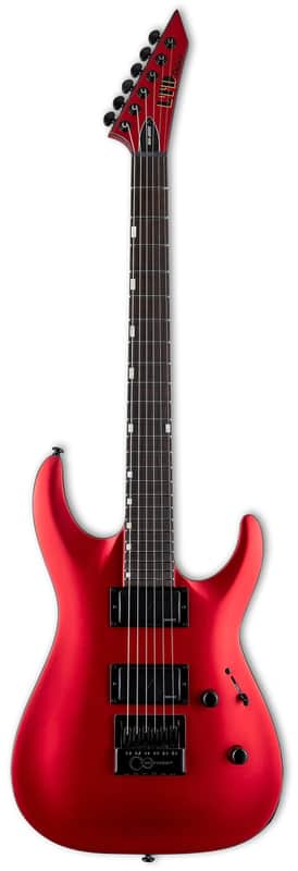 ESP LTD MH-1000 EVERTUNE Candy Apple Red Satin (B Stock) image 1