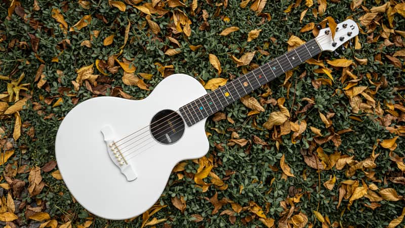 Natasha Asteroid (Radiant Pearl) - Carbon Fiber Composite Acoustic Guitar 2025 image 1