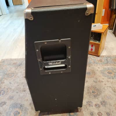 Mitchell 4x12 Cab 1977-1978 with 8 ohm G12M 25w 55 HZ Black Back Celestions - Black image 10