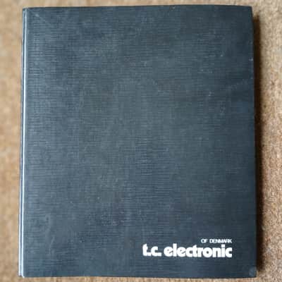 Owner's Manual for t.c electronic M500 Digital Audio Mainframe  1995 image 1