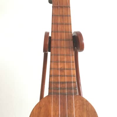 Echo-Uke Koa Soprano Ukulele With New Hard Case image 2