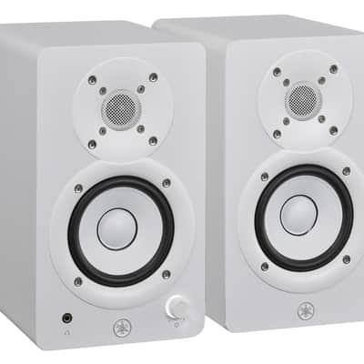 Yamaha HS3-YAM 3.5 Powered Studio Monitors - Pair - White image 1