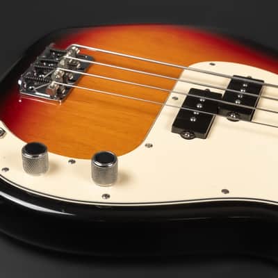 2005 Fender 60th Anniversary American Precision Bass Custom Fretless - 3-Color Sunburst | USA 4-String Boutique Ebony Fretboard | Case image 21
