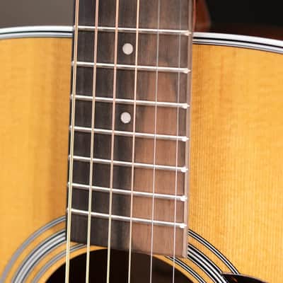 Martin D-13E Retro Dreadnought Acoustic/Electric Guitar - Spruce/Walnut with Gig Bag image 10