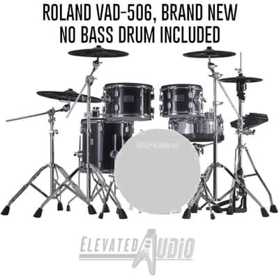 Roland VAD-506 V-Drum Kit, NO BASS DRUM INCLUDED !! Brand NEW !! image 1